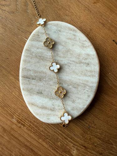 White clover bracelet